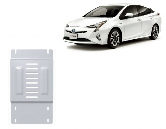 Protection / verrou de catalyseur en aluminium pour Toyota Prius