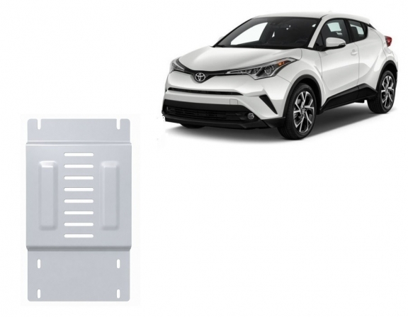 Protection / verrou de catalyseur en aluminium pour Toyota C-HR