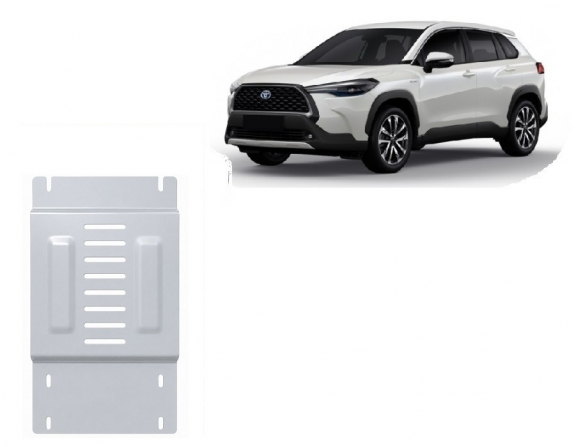 Protection / verrou de catalyseur en aluminium pour Toyota Corolla Cross