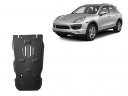 Protection de protection de la boîte de vitesse Porsche Cayenne
