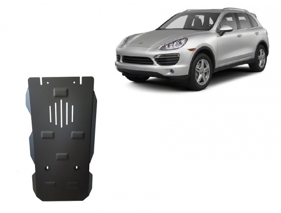 Protection de protection de la boîte de vitesse Porsche Cayenne