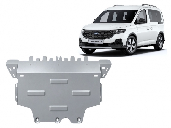 Aluminium protection sous moteur et de la boîte de vitesse Ford Tourneo Connect