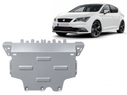 Aluminium protection sous moteur et de la boîte de vitesse Seat Leon Mk3 5F