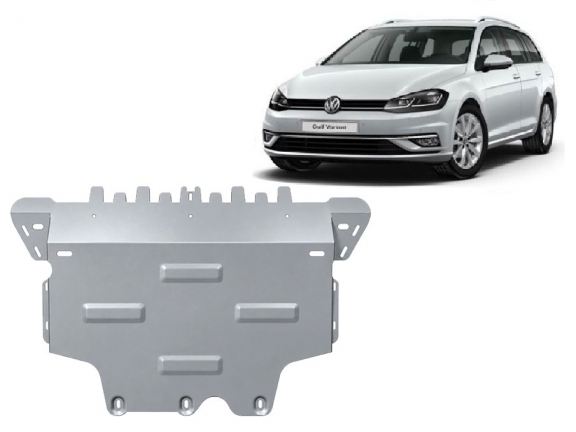 Aluminium protection sous moteur et de la boîte de vitesse VW Golf 7