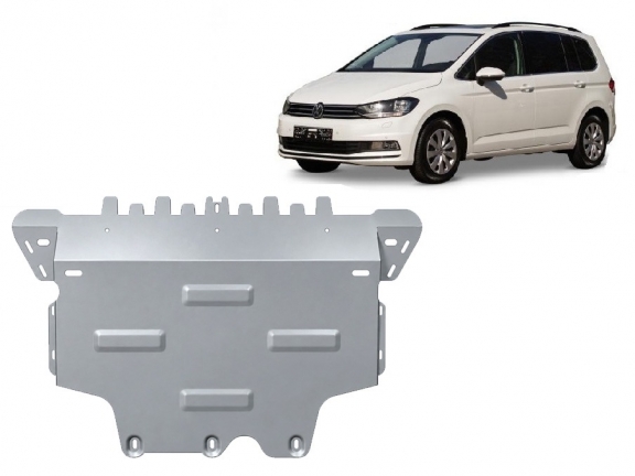 Aluminium protection sous moteur et de la boîte de vitesse VW Touran