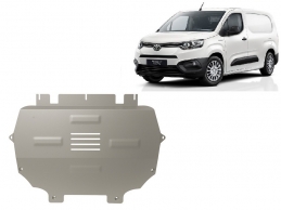 Protection sous moteur et de la boîte de vitesse Toyota Proace City - Aluminium 