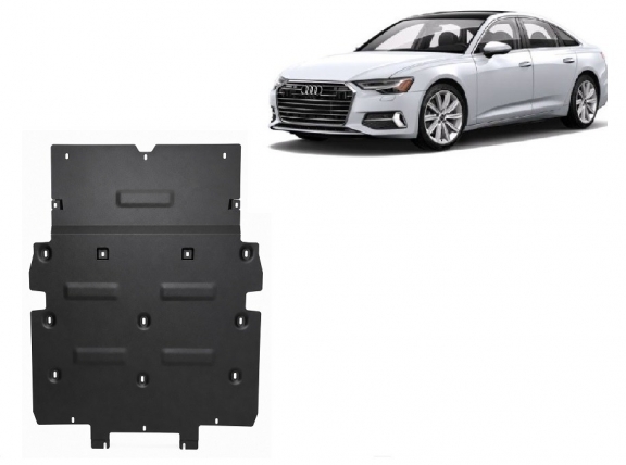 Protection sous moteur et de la radiateur Audi A6