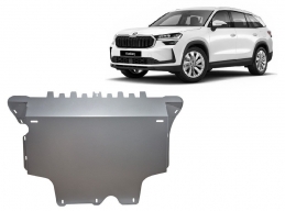 Aluminium protection sous moteur et de la boîte de vitesse Skoda Kodiaq Hybrid