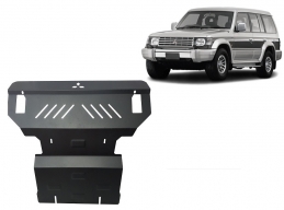 Protection sous moteur et de la radiateur Mitsubishi Pajero 2 