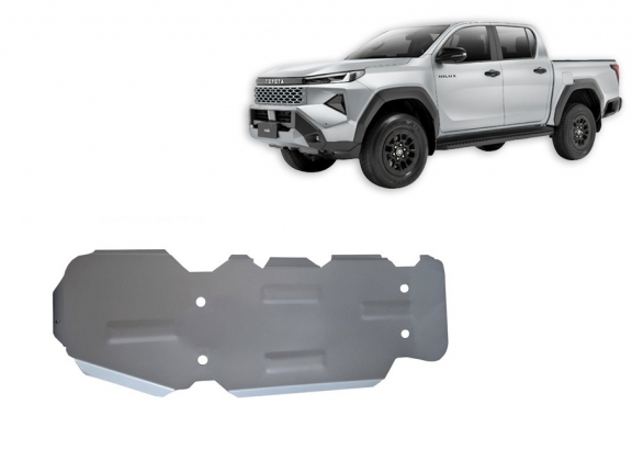 Protection de réservoir Toyota Hilux Revo- Aluminium