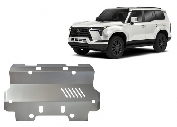 Protection de radiateur Lexus GX - Aluminium