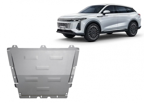 Protection sous moteur et de la boîte de vitesse  Omoda 9 - Aluminium  