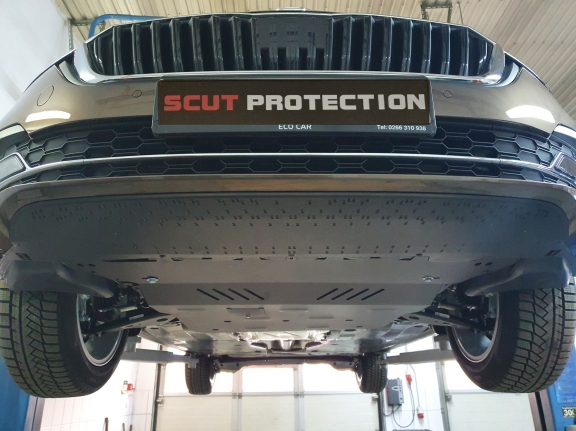 Protection sous moteur et de la boîte de vitesse Skoda Superb 4