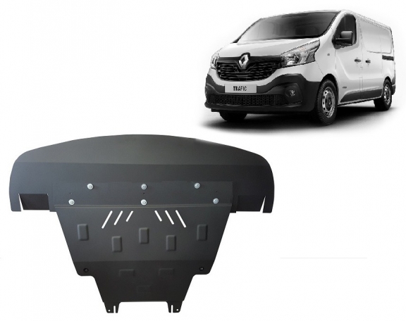 Protection sous moteur et de la boîte de vitesse Renault Trafic 3 