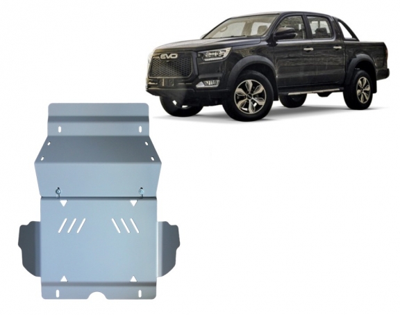 Protection sous moteur Evo Cross 4 - Aluminium 