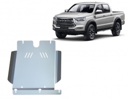 Aluminium protection de la boîte de vitesse Jac T8