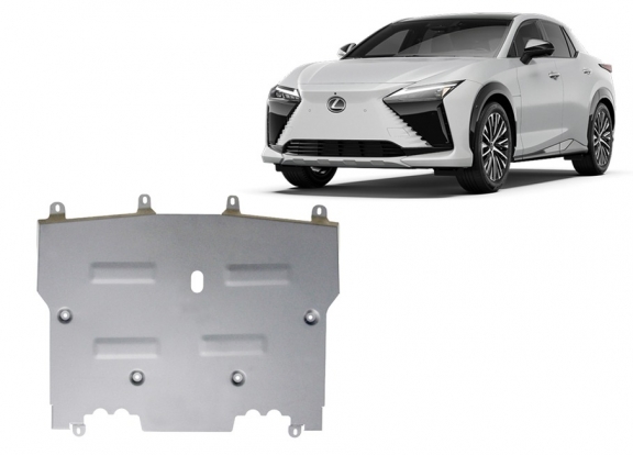 Aluminium protection sous moteur et de la boîte de vitesse Lexus RZ 