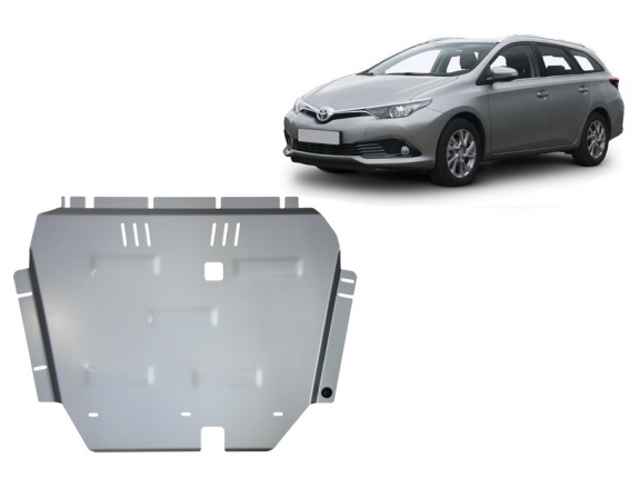 Protection sous moteur et de la boîte de vitesse  Toyota Auris - Aluminium  