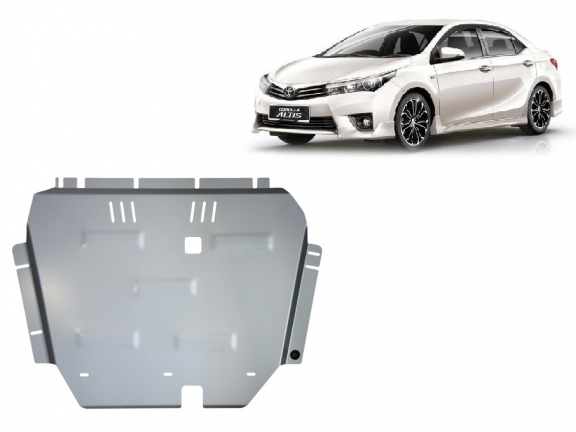 Protection sous moteur et de la boîte de vitesse  Toyota Corolla - Aluminium  
