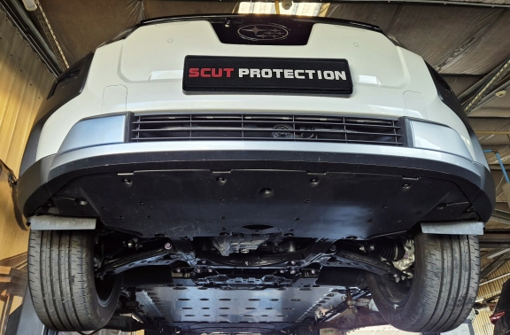 Aluminium protection sous moteur et de la boîte de vitesse Subaru Soltera 