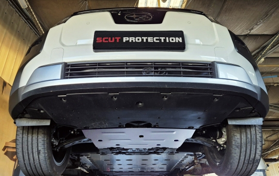 Aluminium protection sous moteur et de la boîte de vitesse Subaru Soltera 