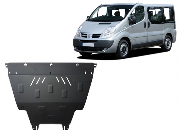 Protection sous moteur et de la boîte de vitesse Nissan Primastar