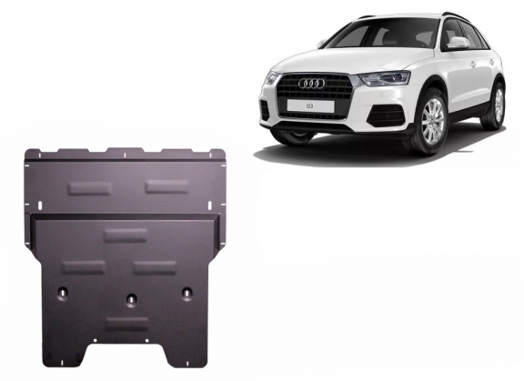 Protection sous moteur et de la boîte de vitesse Audi Q3