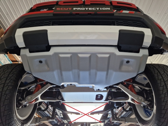 Protection sous moteur  Ford Ranger Aluminium