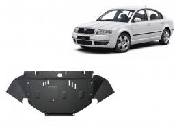 Protection sous moteur et de la radiateur Skoda Superb - 2.5 Tdi, V6