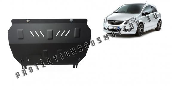 Protection sous moteur et de la boîte de vitesse Opel Corsa D