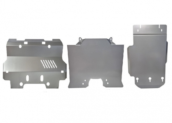 Protection sous moteur Toyota Land Cruiser - forfait promotionnel aluminium
