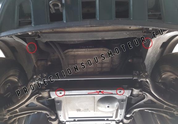 Protection sous moteur et de la radiateur Mercedes ML W163