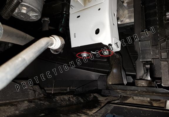 Protection sous moteur et de la boîte de vitesse Citroen Jumpy Fourgon