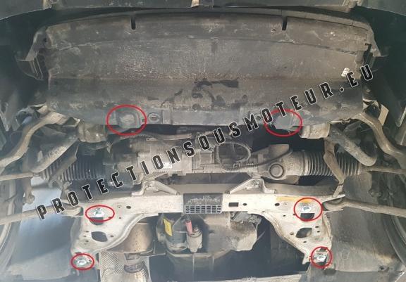 Protection sous moteur et de la boîte de vitesse BMW Seria 1 E81;E87;E82