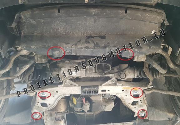 Protection sous moteur et de la boîte de vitesse BMW Seria 1 E81;E87