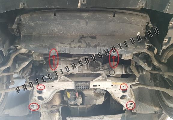 Protection sous moteur et de la boîte de vitesse BMW Seria 1 E81;E87