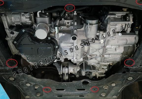 Protection sous moteur et de la boîte de vitesse Mercedes Citan