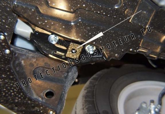 Protection sous moteur et de la boîte de vitesse Suzuki SX 4