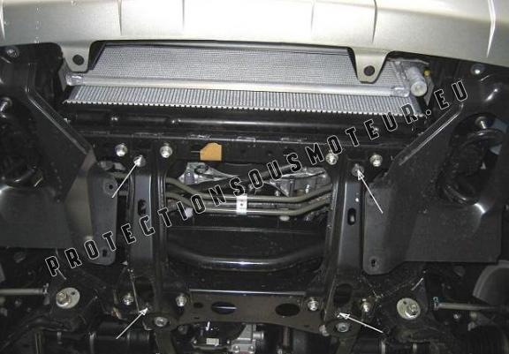 Protection sous moteur et de la radiateur Toyota Hilux