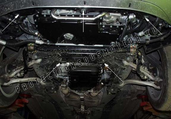Protection sous moteur et de la radiateur Audi Allroad A6