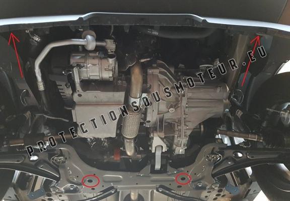Protection sous moteur et de la boîte de vitesse Ford EcoSport