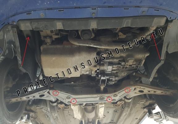 Protection sous moteur et de la boîte de vitesse Vw Polo 6R Diesel