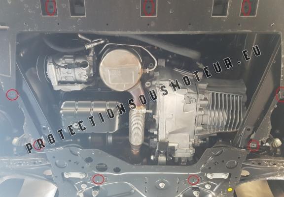 Protection sous moteur et de la boîte de vitesse Opel Combo