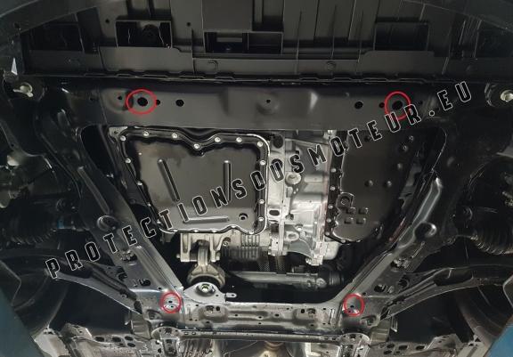 Protection sous moteur et de la boîte de vitesse Renault Koleos