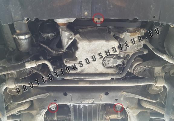 Protection sous moteur et de la radiateur Skoda Superb - 2.5 Tdi, V6