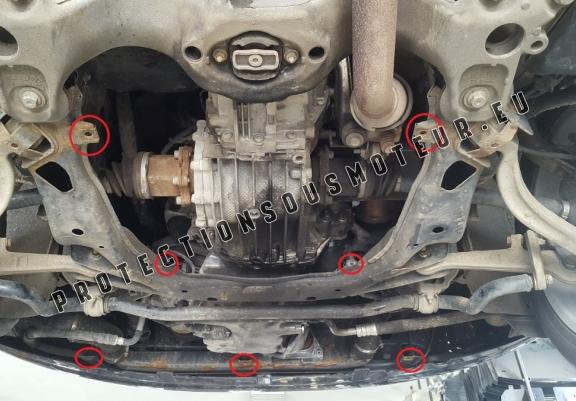 Protection sous moteur et de la radiateur VW Passat B5, B5.5