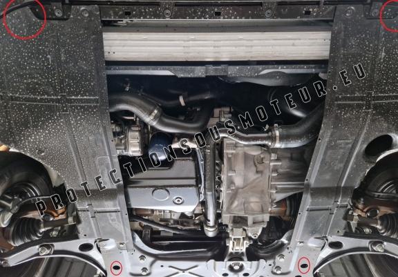 Protection sous moteur et de la boîte de vitesse Citroen Jumper