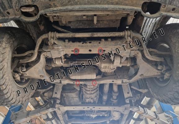 Protection Sous Moteur Nissan Navara D40