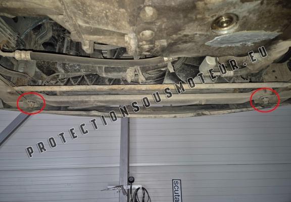 Protection sous moteur et de la boîte de vitesse Renault Laguna 2