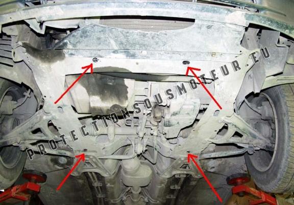 Protection sous moteur et de la boîte de vitesse Peugeot 208